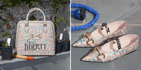 gucci x liberty|Gucci debuts capsule collection for department store ‘Liberty of .